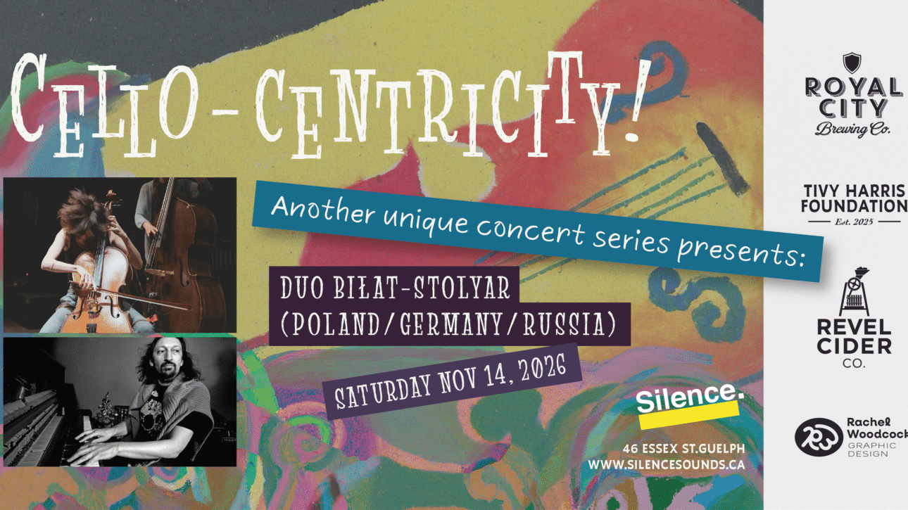 Cello-centricity! banner image featuring Duo Biłat-Stolyar