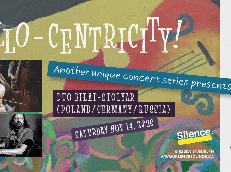 Cello-centricity! banner image featuring Duo Biłat-Stolyar