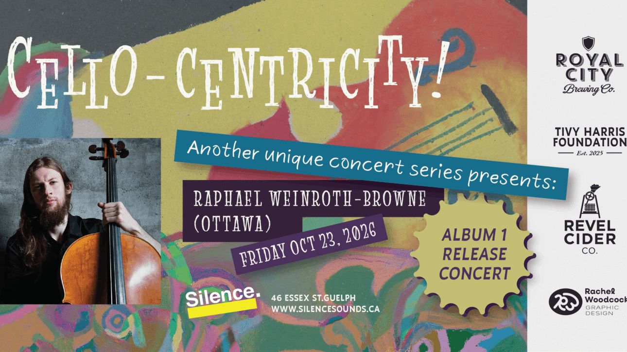 Cello-centricity! banner image featuring Raphael Weinroth-Browne