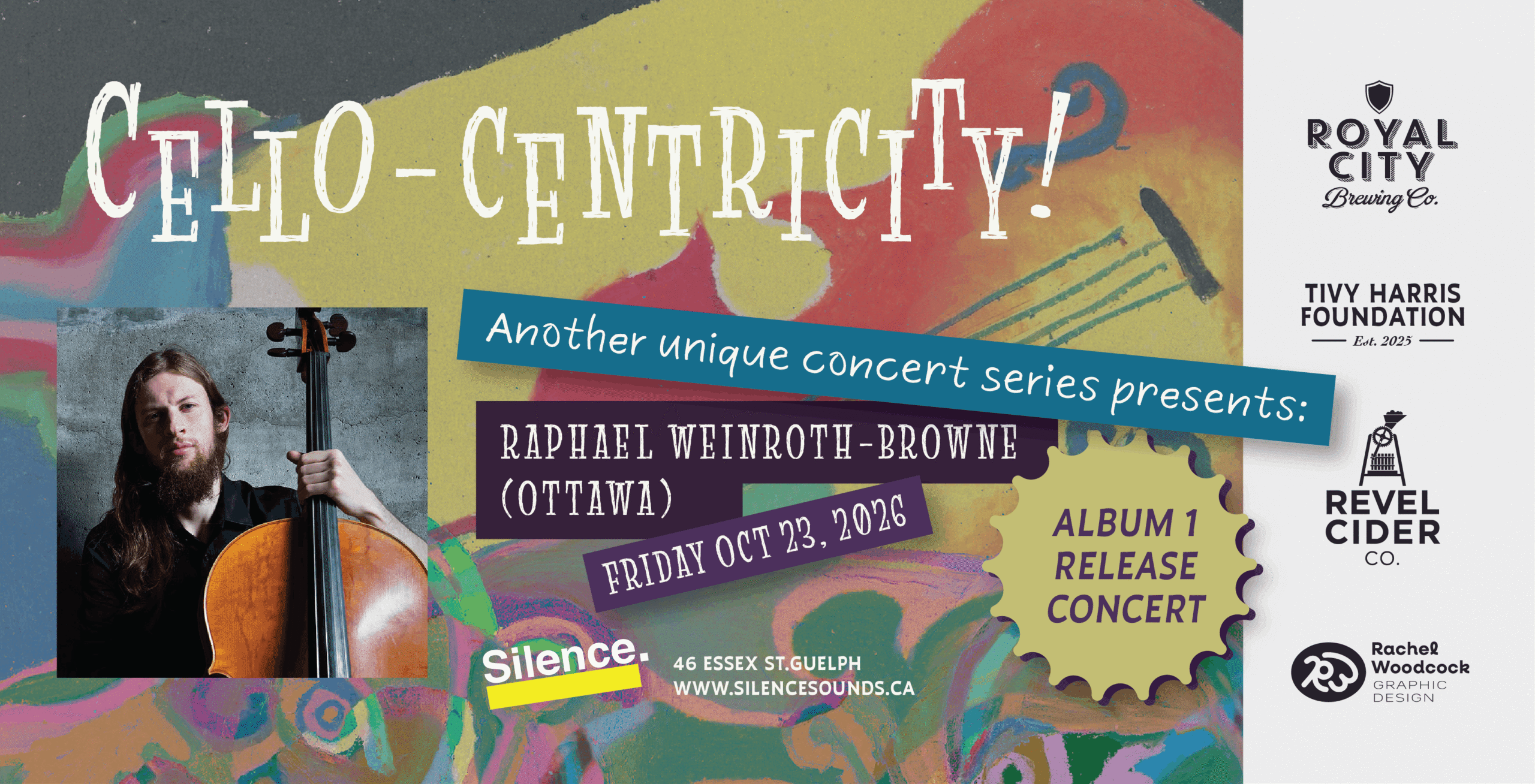 Cello-centricity! banner image featuring Raphael Weinroth-Browne