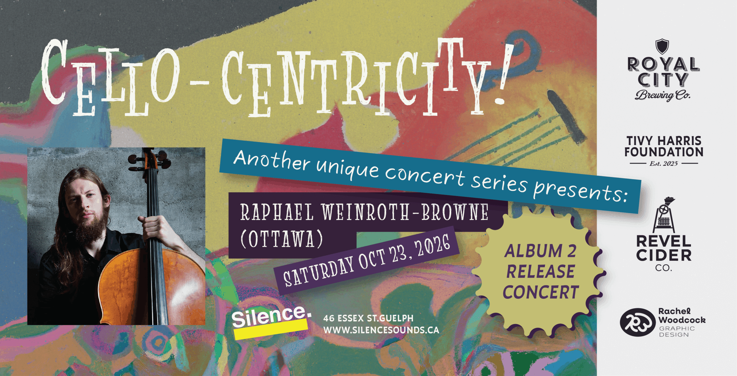 Cello-centricity! banner image featuring Raphael Weinroth-Browne
